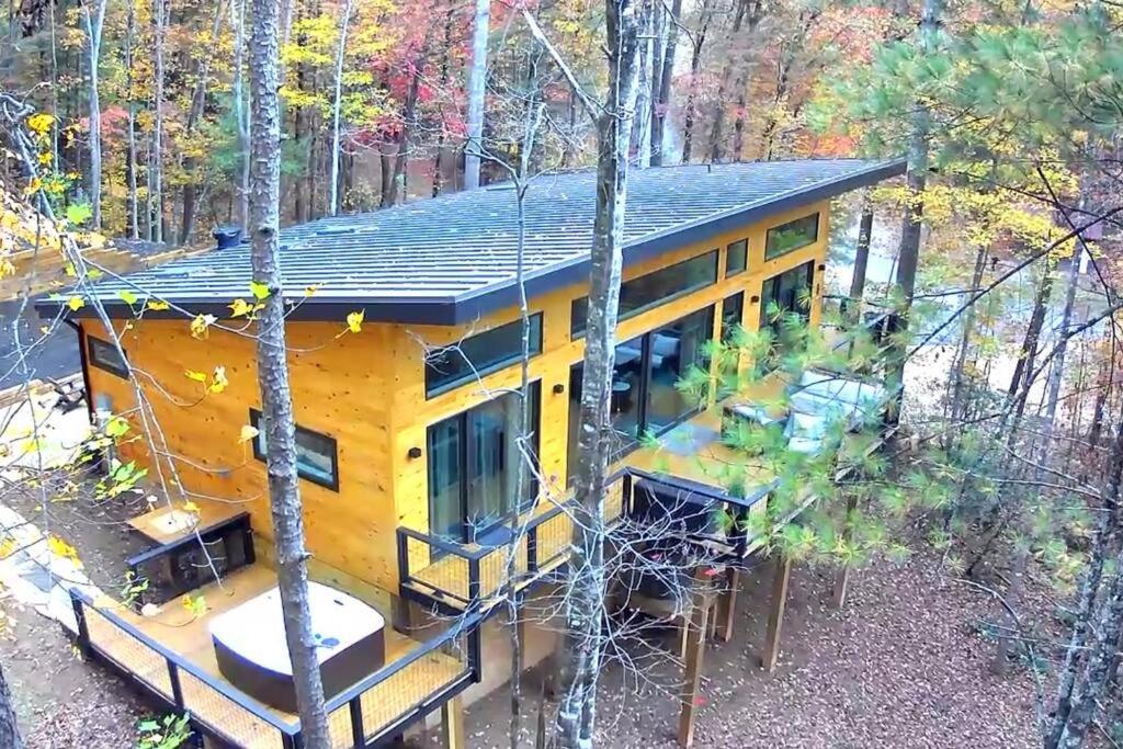Modern Mountain Getaway With Hot Tub, Fire Pit Villa Sautee Nacoochee Kültér fotó